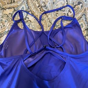 EUC Athleta Blouson Tankini Top Sz. 38D/DD